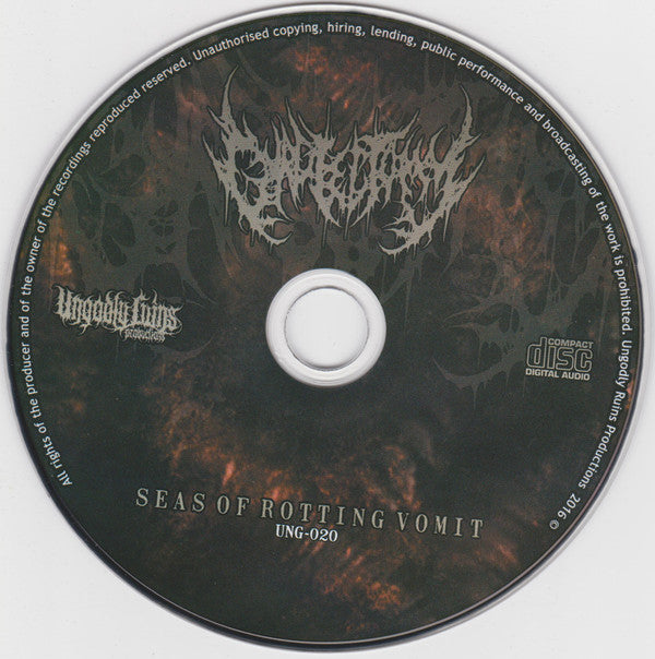 Gurglectomy : Seas Of Rotting Vomit (CD, EP, Ltd, Num, RE)