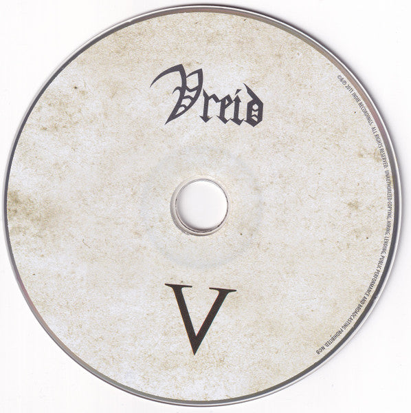 Vreid : V (CD, Album, RP)