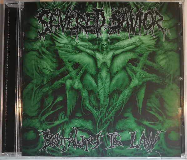 Severed Savior : Brutality Is Law (CD, Album, RP)