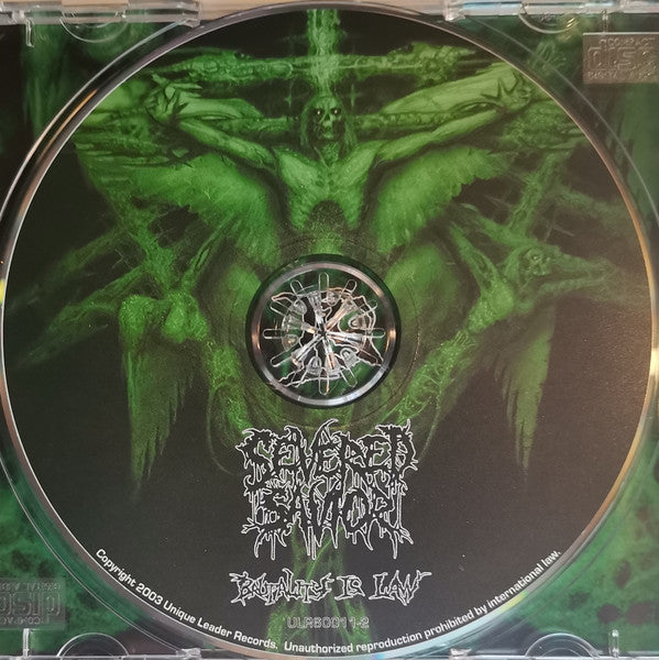 Severed Savior : Brutality Is Law (CD, Album, RP)