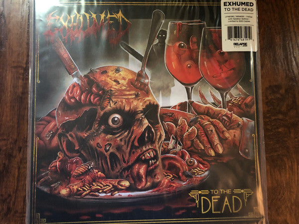 Exhumed : To The Dead (LP, Album, Ltd, Yel)