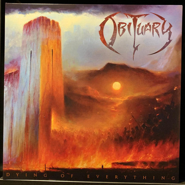 Obituary : Dying Of Everything (LP, Album, Ltd, Gol)