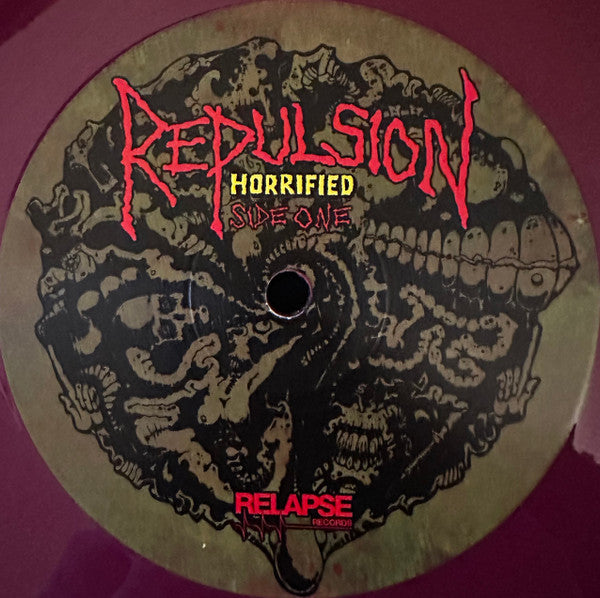 Repulsion : Horrified (LP, Album, Ltd, RE, Oxb)