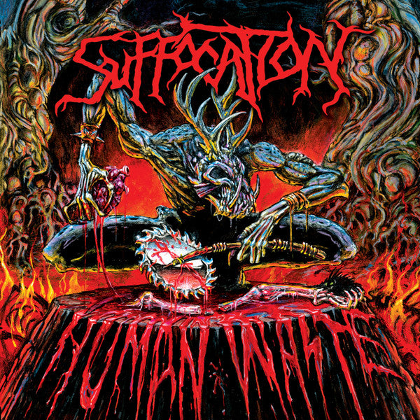 Suffocation : Human Waste (12", EP, Ltd, RE, Tri)