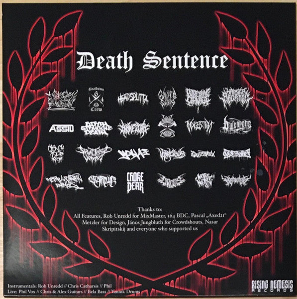 xCELESTIALx : Death Sentence (12", S/Sided, Single, Ltd, Num, S/Edition, Gol)