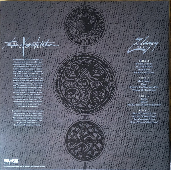 Amorphis : Elegy (2xLP, Album, RE, Cus)