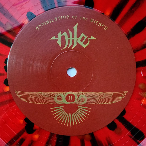 Nile (2) : Annihilation Of The Wicked (LP, Red + LP, S/Sided, Etch, Red + Album, Ltd, RE)