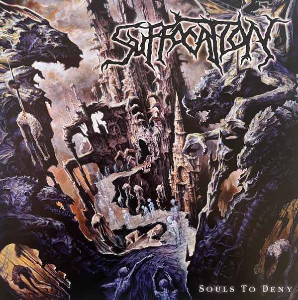 Suffocation : Souls To Deny (LP, Album, Ltd, RE, RP, Roy)