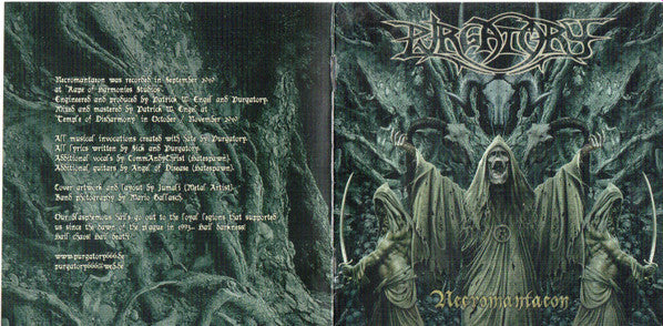 Purgatory (2) : Necromantaeon (CD, Album, Ltd, Dig)