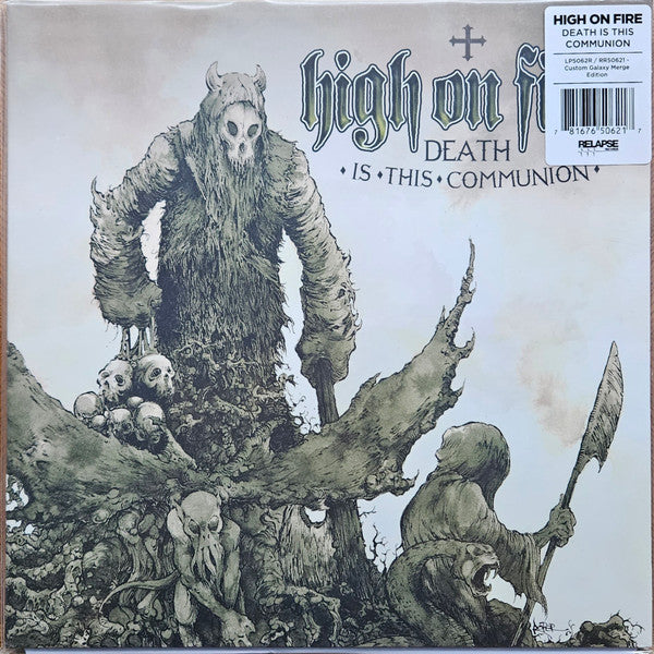 High On Fire : Death Is This Communion (2xLP, Album, RE, RP, Gre)