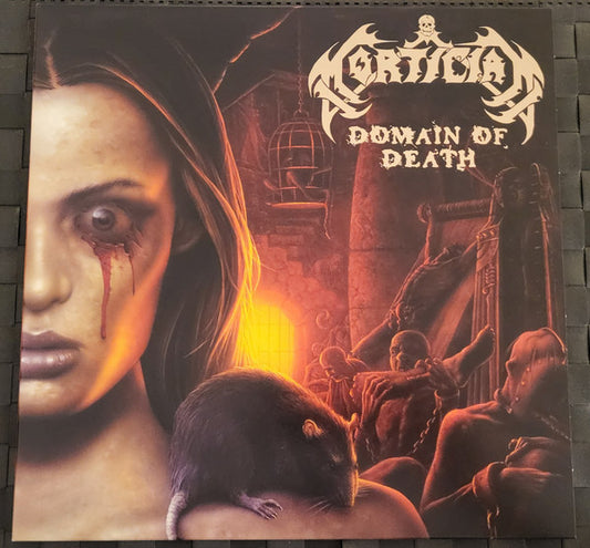 Mortician : Domain Of Death (LP, Album, RE, Ora)