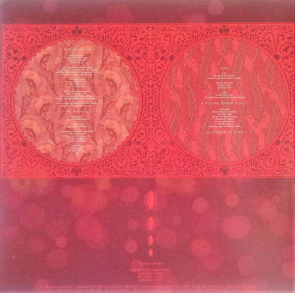 Baroness : Red Album (2x12", Album, RE, RP, Red)