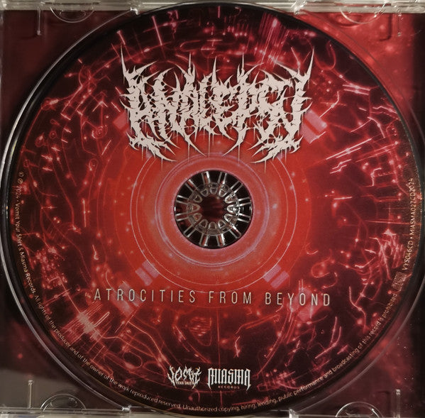 Analepsy : Atrocities From Beyond (CD, Album, RP)