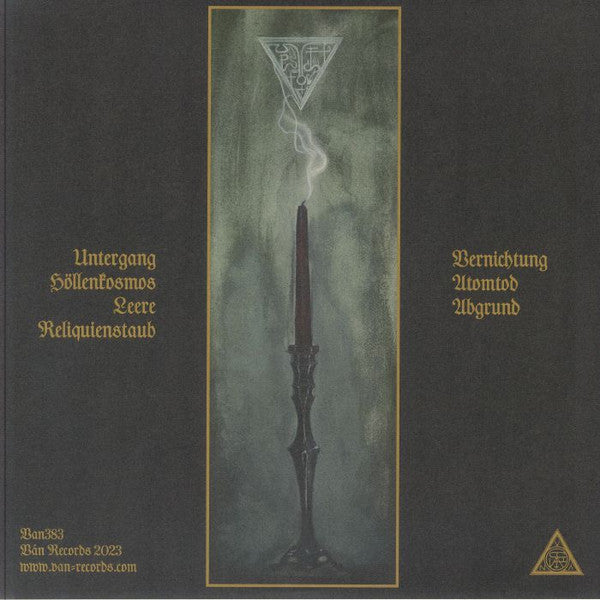 Urfaust : Untergang (LP, Album, Smo)