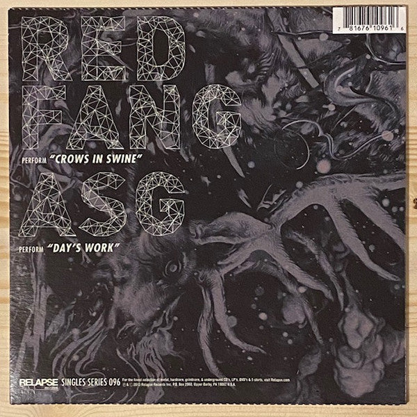 Red Fang / ASG (2) : Red Fang / ASG (7", EP, Single, Ltd, Blu)