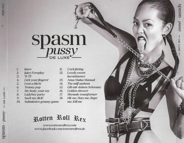 Spasm (7) : Pussy -De Luxe- (CD, Album)