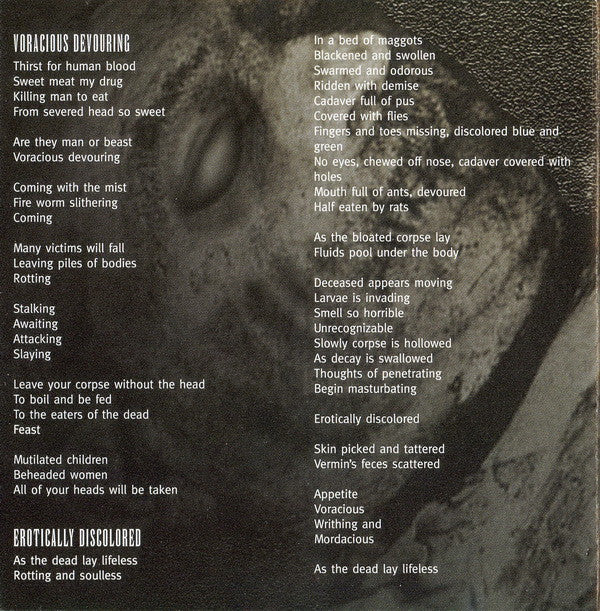 Images Of Violence : Cadaverous Recomposition (CD, EP)