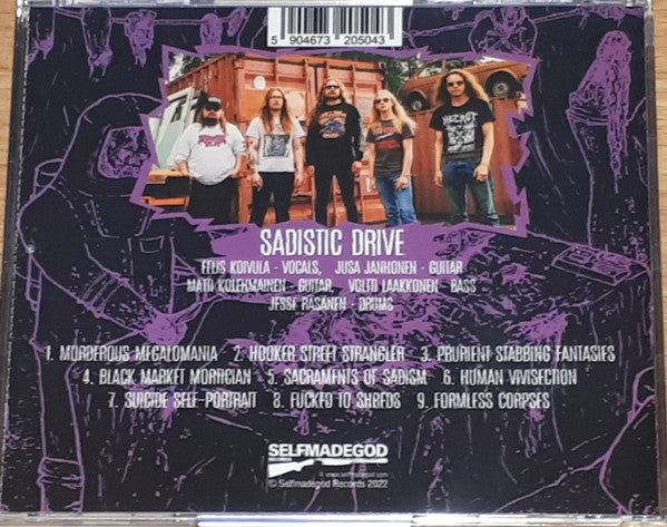 Sadistic Drive : Perpetual Torture (CD, Album)