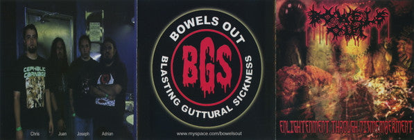 Bowels Out : Enlightenment Through Dismemberment (CD, Album)