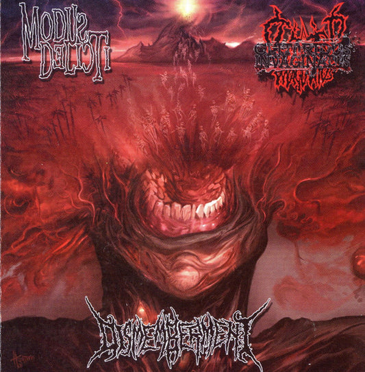 Modus Delicti / Clitoridus Invaginatus / Dismemberment (2) : Modus Delicti / Clitoridus Invaginatus / Dismemberment (CD)