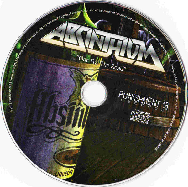 Absinthium : One For The Road (CD, Album)