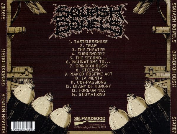 Squash Bowels : Grindcoholism (CD, Album)