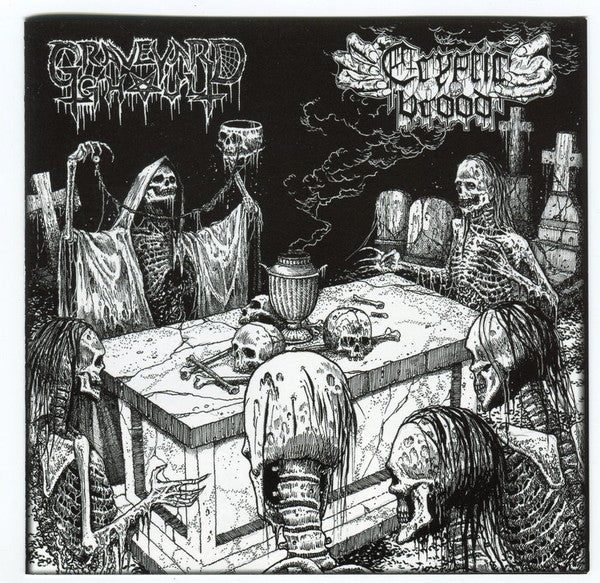 Graveyard Ghoul / Cryptic Brood : The Graveyard Brood (CD)