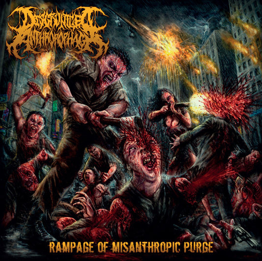 Disgruntled Anthropophagi : Rampage Of Misanthropic Purge (CD, Album)