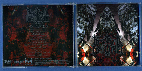 Bestial Deform : ...Ad Leones (CD, Album, Ltd)