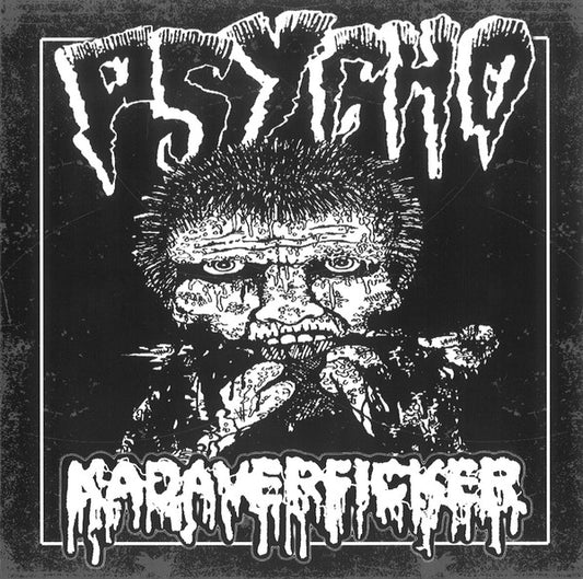 Psycho (10) / Kadaverficker : Psycho / Kadaverficker (7", EP, Single, Num)