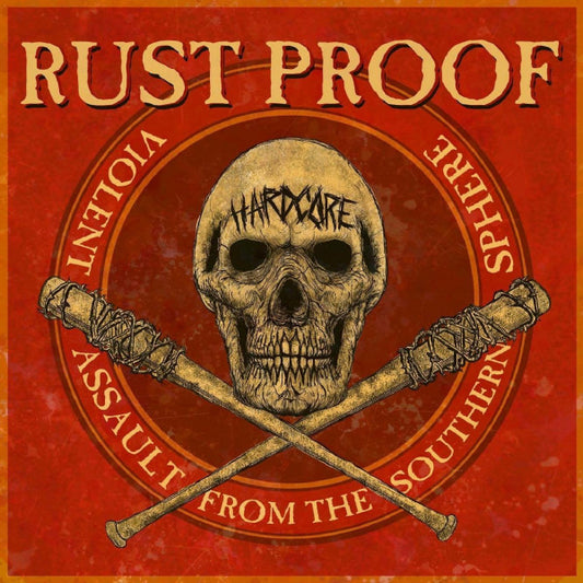 Rust Proof / Worst (2) : Violent Assault From The Southern Sphere (7", Ltd, Red)