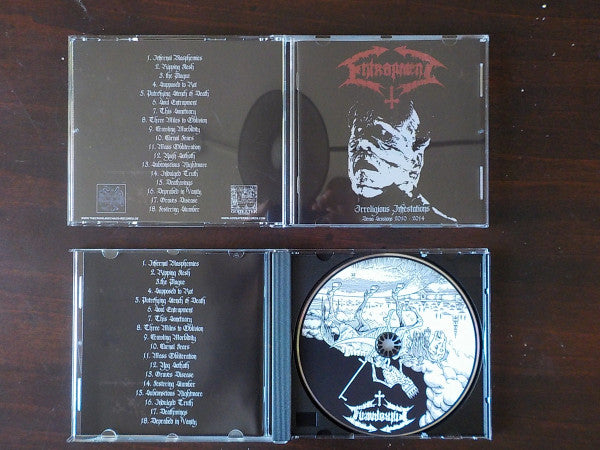 Entrapment : Irreligious Infestations: Demo Sessions 2010-2014 (CD, Comp)
