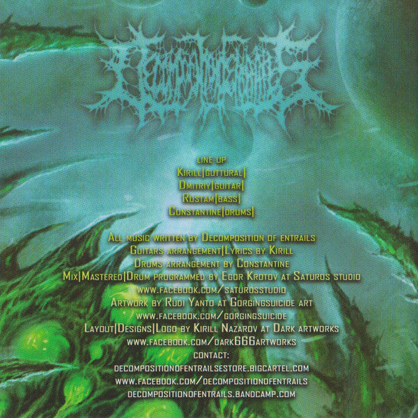 Decomposition Of Entrails : Pestilential Synthesis (CD, Album)